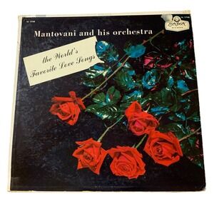 Mantovani The World's Favorite Love Songs Vinyl LP London Records LL 1748 ffrr